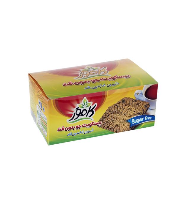 بیسکوئیت جو بدون قند کامور 360 گرم